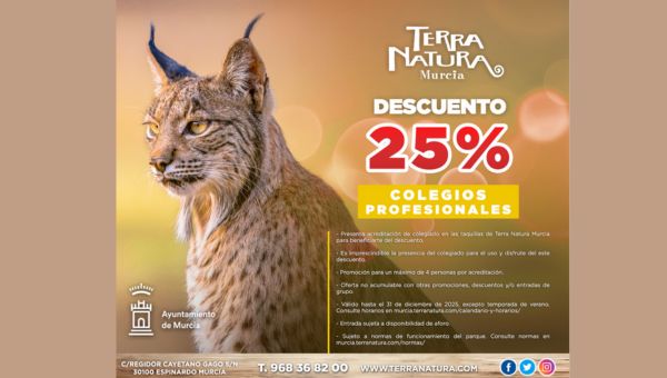 Descuentos en tu entrada de Terra Natura Murcia