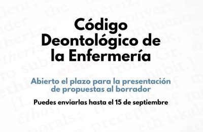 Abierto El Plazo De Propuestas Al Borrador Del Código Deontológico De La Enfermería Española