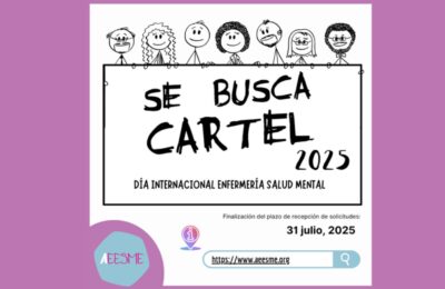 AEESME convoca concurso para la creación de un cartel publicitario con motivo del Día Internacional de la Enfernería de Salud Mental