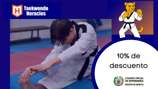 Descuento para colegiados y familiares en el Club de Taekwondo Heracles