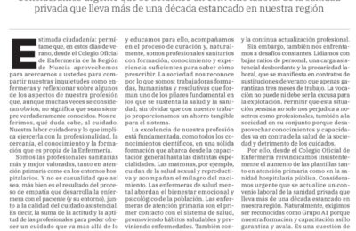 Enfermería y cuidados