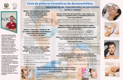 Ciclo de píldoras formativas de dermoestética