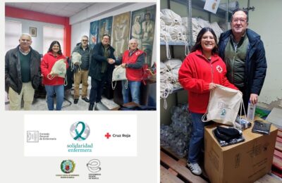 El Colegio de Enfermería de la Región de Murcia se suma a la campaña del CGE y Cruz Roja para personas sin hogar