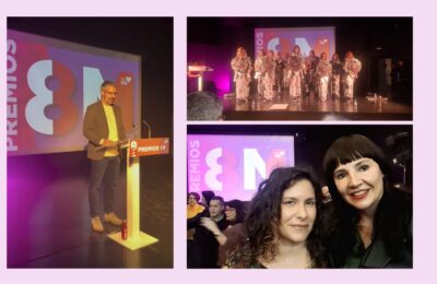 Sandra Navarro asiste a la entrega de los Premios 8M del Consejo Asesor de Igualdad del PSRM