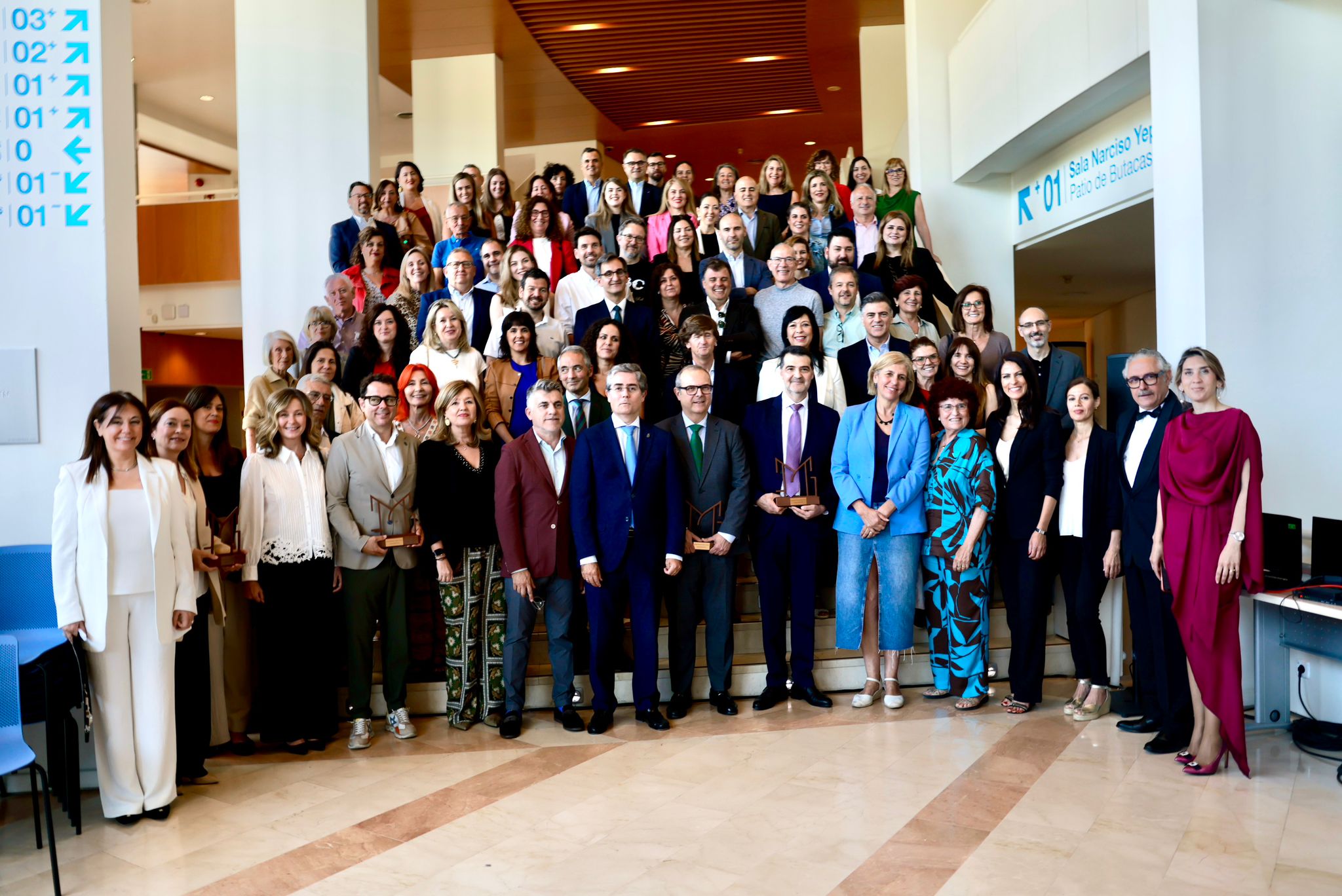 El Colegio de Enfermería, presente en la I Edición de los Premios Embajadores MICEM