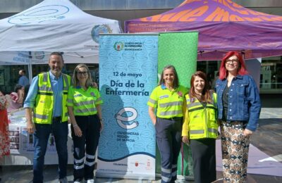 El Colegio celebra el Día Internacional de la Enfermería acercando el trabajo enfermero a la ciudadanía con actividades en Murcia, Cartagena y Lorca