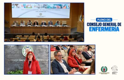 El Colegio de Enfermería de la Región de Murcia contribuye a impulsar el futuro de la profesión desde el Pleno del Consejo General